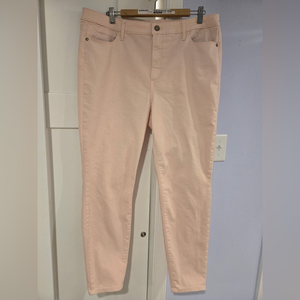 Talbots Pale Pink Skinny Jeans